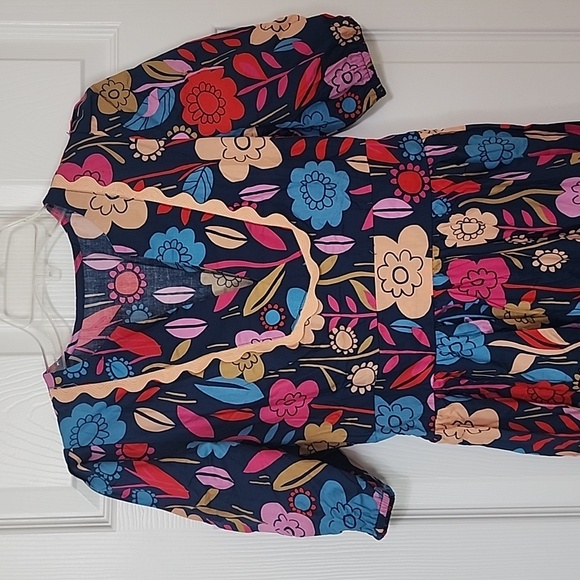 Retro Floral Print Maxi Dress - Picture 4 of 7